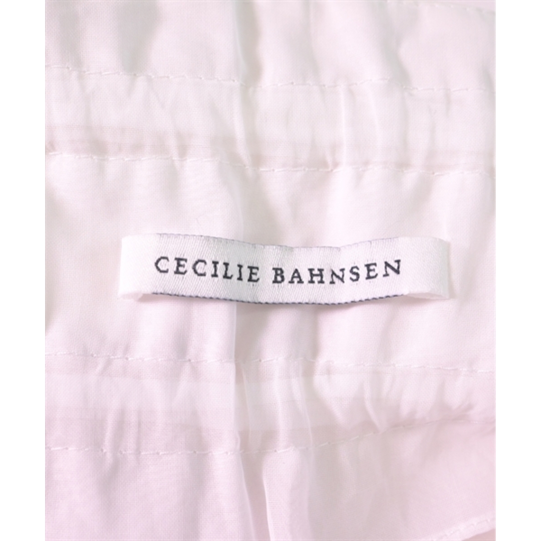 CECILIE BAHNSEN(セシリーバンセン)のCECILIE BAHNSEN ロング・マキシ丈スカート 4(M位) 白 【古着】【中古】 レディースのスカート(ロングスカート)の商品写真