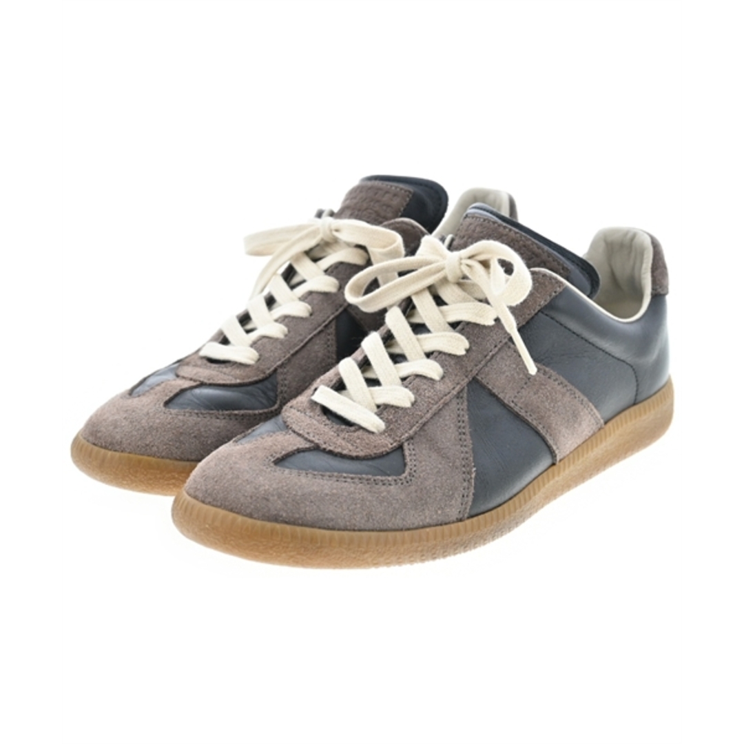 Maison Margiela スニーカー EU37(23.5cm位) 茶x黒 【古着】【中古】 レディースの靴/シューズ(スニーカー)の商品写真