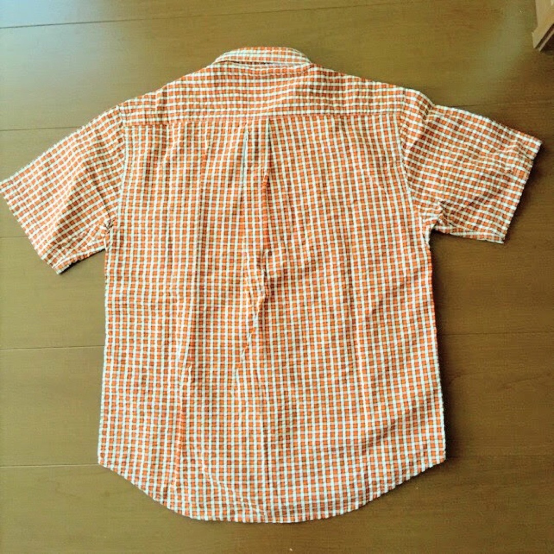 キッズチェック半袖シャツ 140 キッズ/ベビー/マタニティのキッズ服男の子用(90cm~)(ブラウス)の商品写真