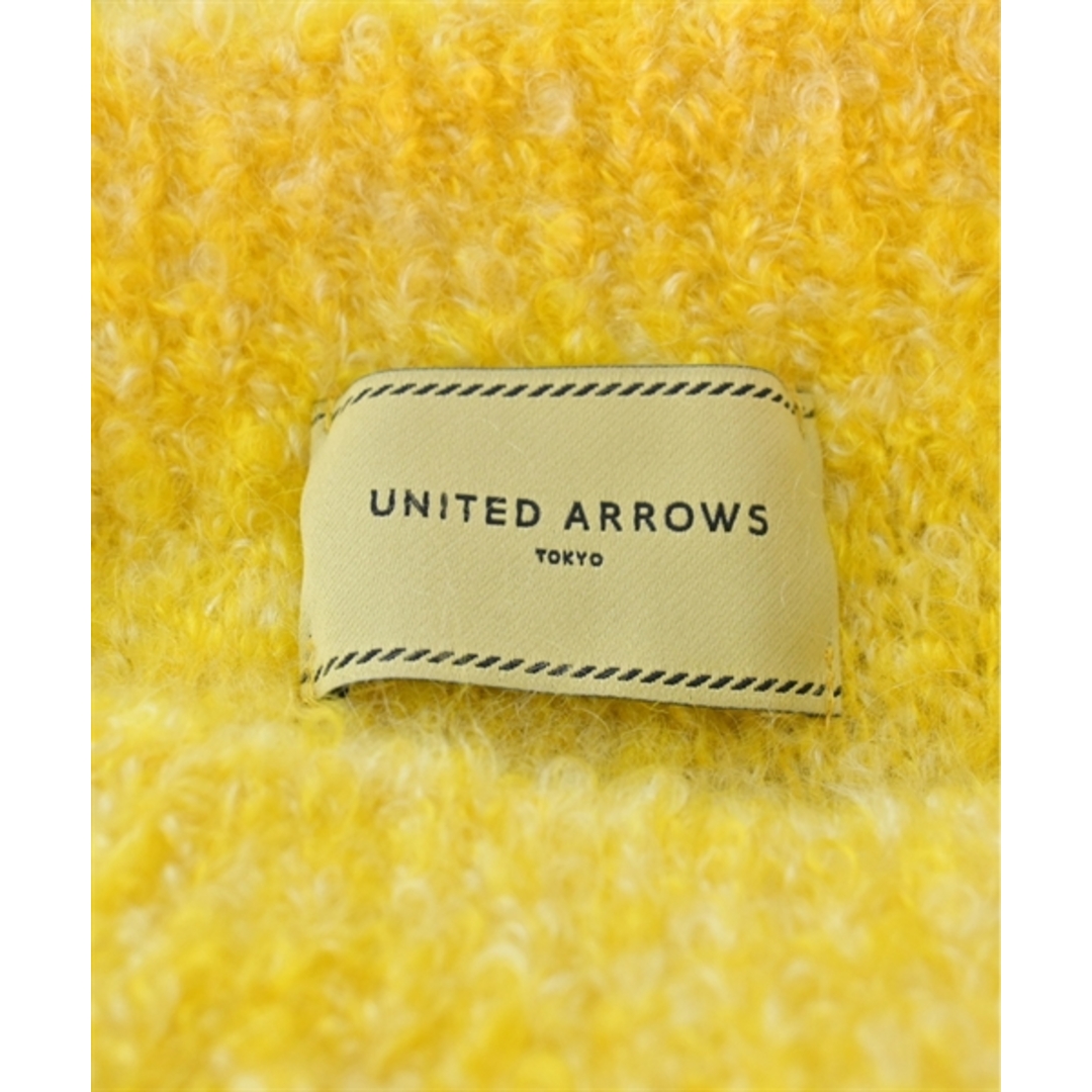 UNITED ARROWS(ユナイテッドアローズ)のUNITED ARROWS ニット・セーター -(M位) 黄 【古着】【中古】 レディースのトップス(ニット/セーター)の商品写真