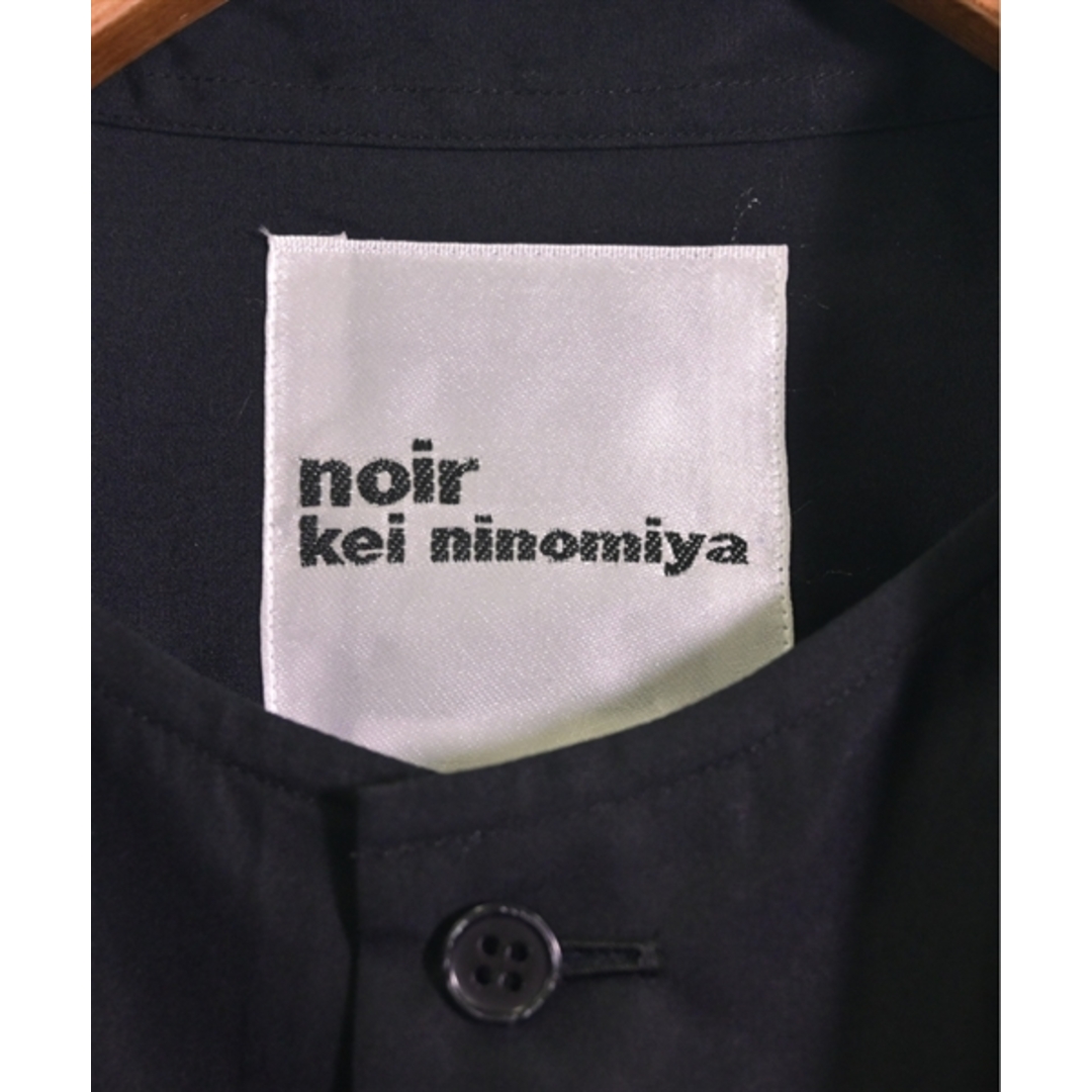 noir kei ninomiya(ノワールケイニノミヤ)のnoir kei ninomiya ノワール　ケイ　ニノミヤ ブラウス M 黒 【古着】【中古】 レディースのトップス(シャツ/ブラウス(長袖/七分))の商品写真