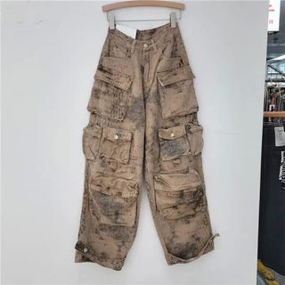 【IMPORT】2 color camouflage cargo pants(ワークパンツ/カーゴパンツ)