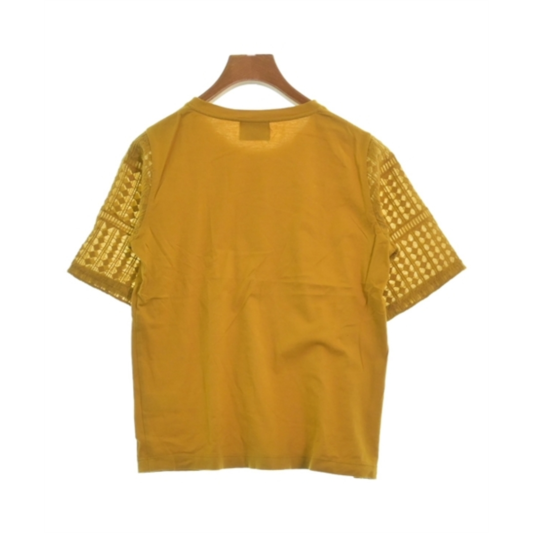 UNITED ARROWS(ユナイテッドアローズ)のUNITED ARROWS Tシャツ・カットソー -(M位) 黄 【古着】【中古】 レディースのトップス(カットソー(半袖/袖なし))の商品写真