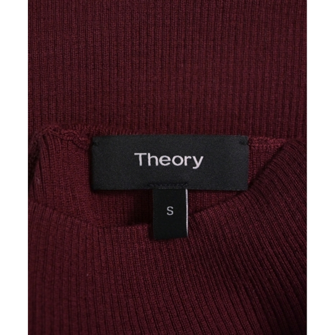 theory(セオリー)のTheory セオリー ニット・セーター S エンジ 【古着】【中古】 レディースのトップス(ニット/セーター)の商品写真