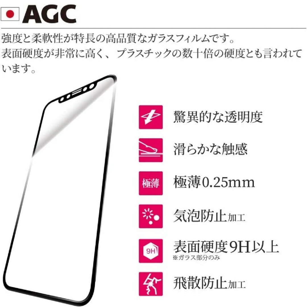 iPhone(アイフォーン)のiPhone11 iPhoneXR iPhone 11 XR ガラス　フィルム スマホ/家電/カメラのスマホアクセサリー(保護フィルム)の商品写真