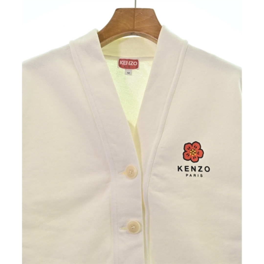 KENZO(ケンゾー)のKENZO ケンゾー カーディガン M 白系 【古着】【中古】 レディースのトップス(カーディガン)の商品写真