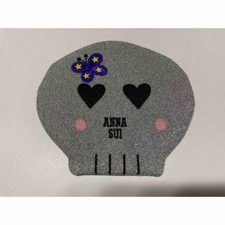 アナスイ(ANNA SUI)のANNA SUI アナスイ ポケットティッシュケース ドクロ シルバー(その他)