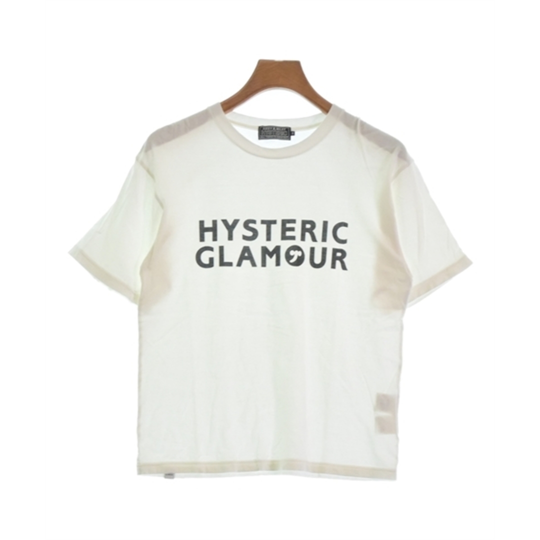 HYSTERIC GLAMOUR(ヒステリックグラマー)のHYSTERIC GLAMOUR Tシャツ・カットソー S 白 【古着】【中古】 メンズのトップス(Tシャツ/カットソー(半袖/袖なし))の商品写真