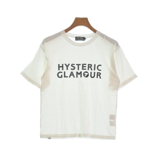 ヒステリックグラマー(HYSTERIC GLAMOUR)のHYSTERIC GLAMOUR Tシャツ・カットソー S 白 【古着】【中古】(Tシャツ/カットソー(半袖/袖なし))