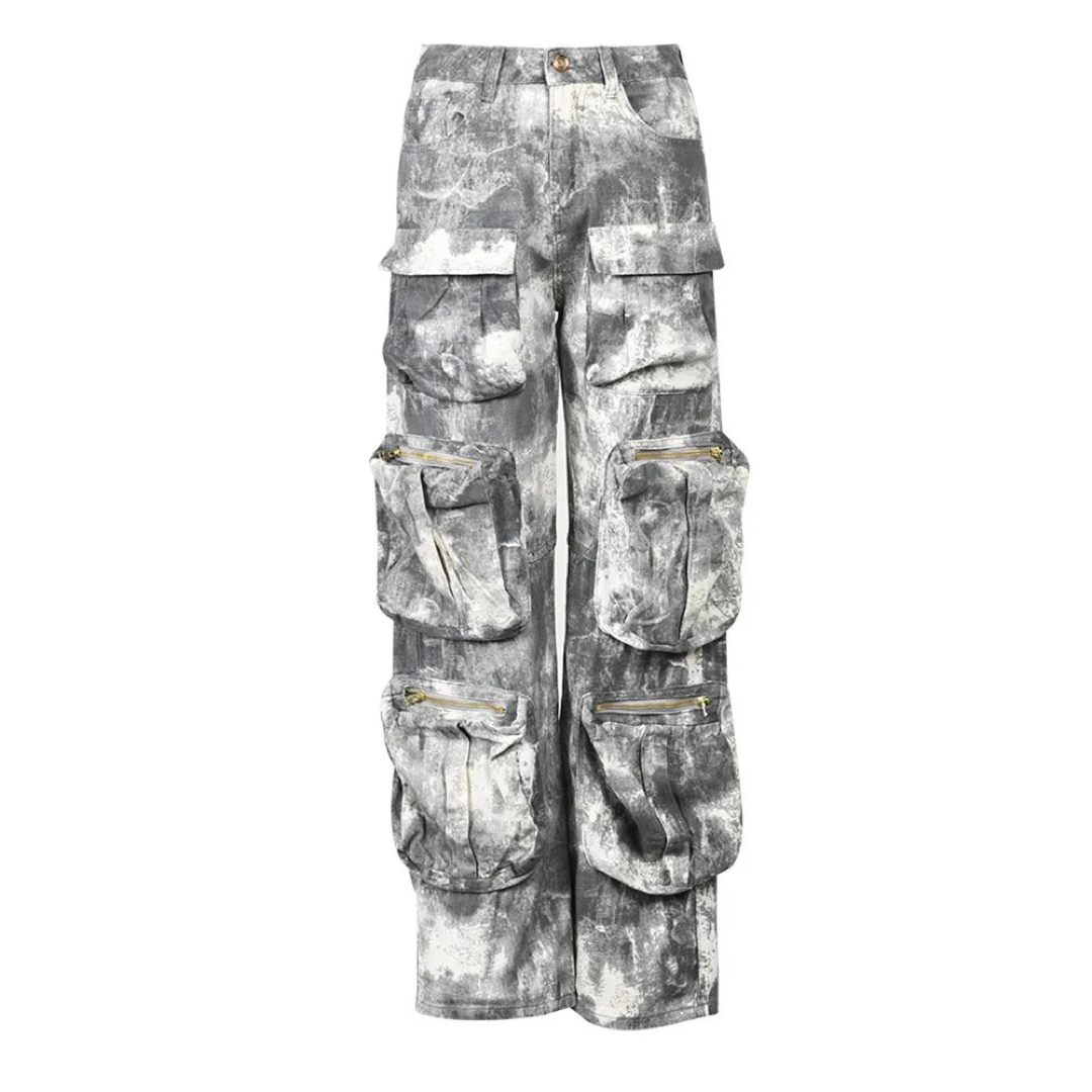 【IMPORT】camouflage buggy cargo pants メンズのパンツ(ワークパンツ/カーゴパンツ)の商品写真