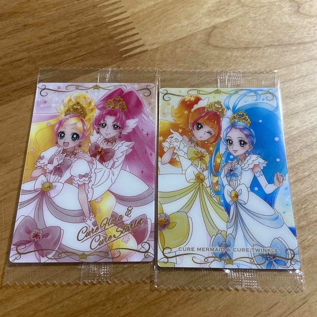 BANDAI(バンダイ)のプリキュア カードウエハース9 GOプリンセスプリキュア セット エンタメ/ホビーのアニメグッズ(カード)の商品写真