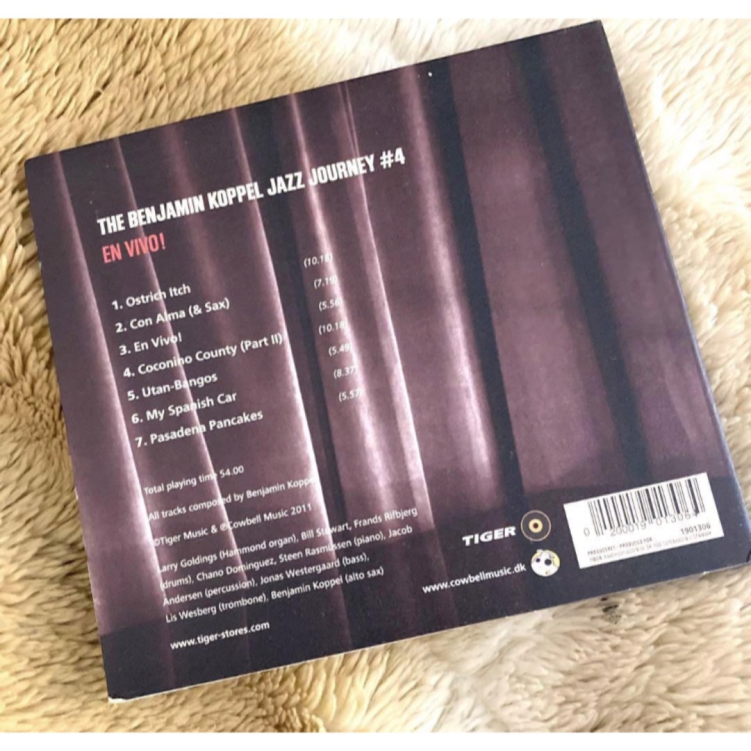 【送料込み500円】THE BENJAMIN / EN VIVO エンタメ/ホビーのCD(ジャズ)の商品写真