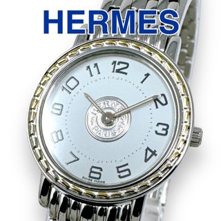 エルメス(Hermes)のエルメス セリエ SE4.210 コンビ ホワイト クォーツ レディース 時計(腕時計)