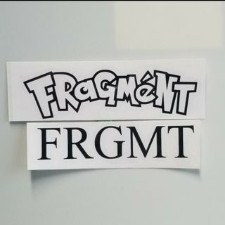 FRAGMENT - カッティングシート ステッカー オリジナルステッカー フラグメント