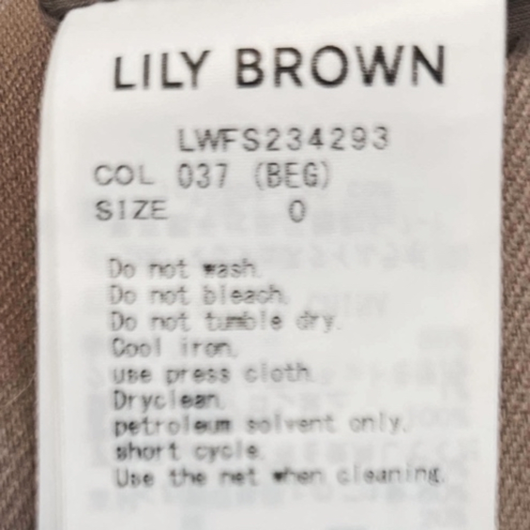 Lily Brown(リリーブラウン)のリリーブラウン　エコファーミニスカート レディースのスカート(ミニスカート)の商品写真