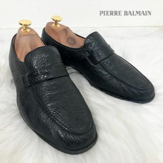 ピエールバルマン(Pierre Balmain)のPIERRE BALMAIN バルマン レザー スリッポン コインローファー(ドレス/ビジネス)