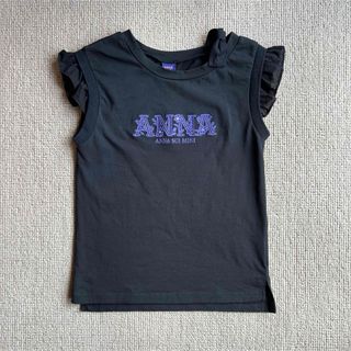 アナスイミニ(ANNA SUI mini)のANNA SUI  アナスイミニ ロゴ刺繍 ワンショルTシャツ 半袖　140(Tシャツ/カットソー)