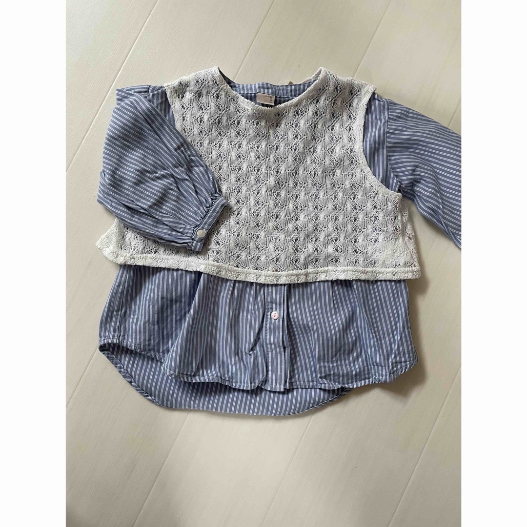 petit main(プティマイン)のプティマイン  チュニック　110cm キッズ/ベビー/マタニティのキッズ服女の子用(90cm~)(ブラウス)の商品写真