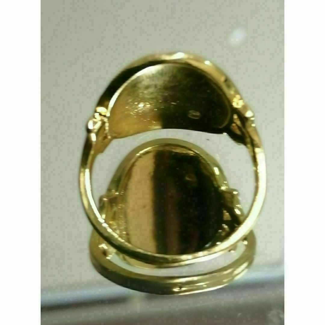 【A177】リング　アクサセリー　メンズ　指輪　ゴールド　鳥　イーグル　20号 メンズのアクセサリー(リング(指輪))の商品写真