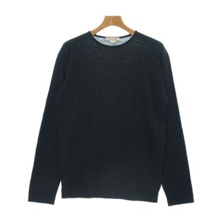 ジョンスメドレー(JOHN SMEDLEY)のJOHN SMEDLEY ジョンスメドレー ニット・セーター -(M位) 黒 【古着】【中古】(ニット/セーター)