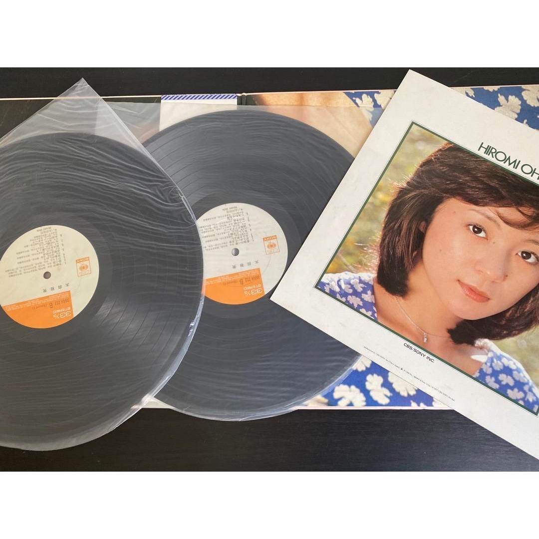 太田裕美「ALL ABOUT HIROMI OHTA」レコード 2枚組 エンタメ/ホビーのCD(ポップス/ロック(邦楽))の商品写真