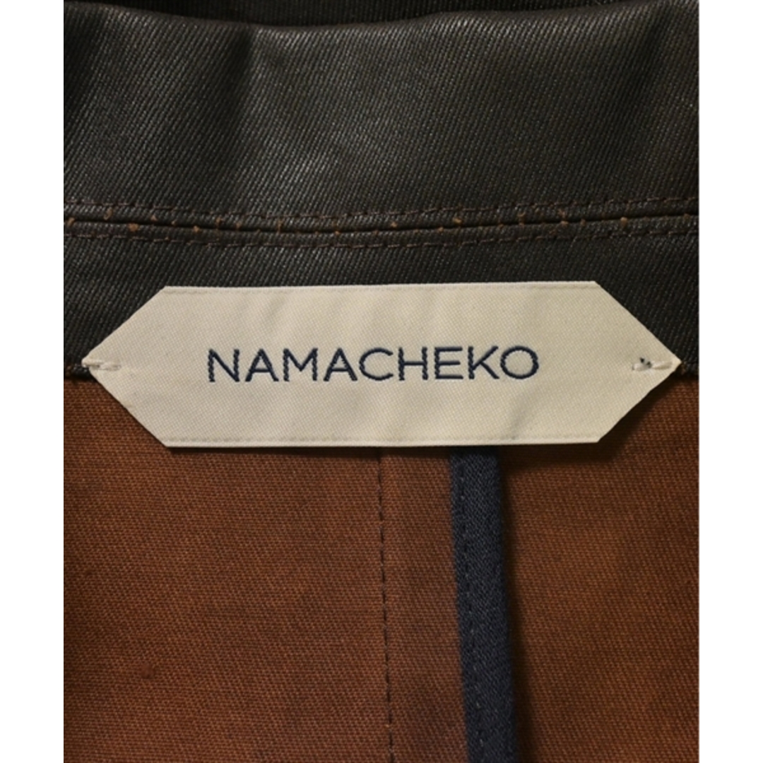 NAMACHEKO(ナマチェコ)のNAMACHEKO ナマチェコ コート（その他） S こげ茶 【古着】【中古】 メンズのジャケット/アウター(その他)の商品写真