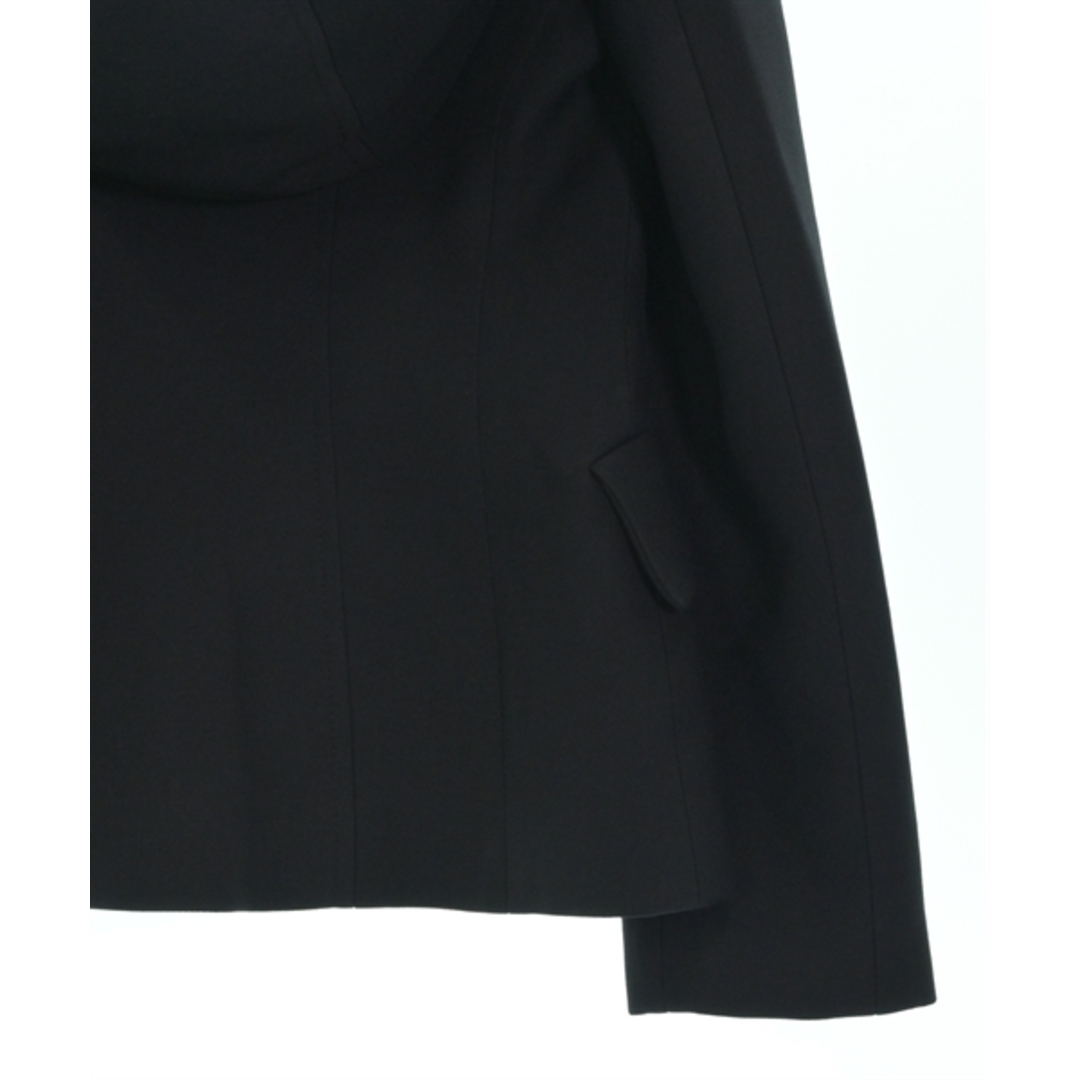 Christian Dior(クリスチャンディオール)のChristian Dior カジュアルジャケット 34(XXS位) 黒 【古着】【中古】 レディースのジャケット/アウター(テーラードジャケット)の商品写真