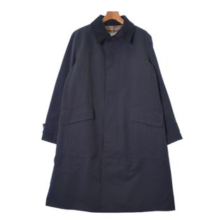 バーブァー(Barbour)のBarbour バブアー ステンカラーコート 40(M位) 濃紺 【古着】【中古】(ステンカラーコート)