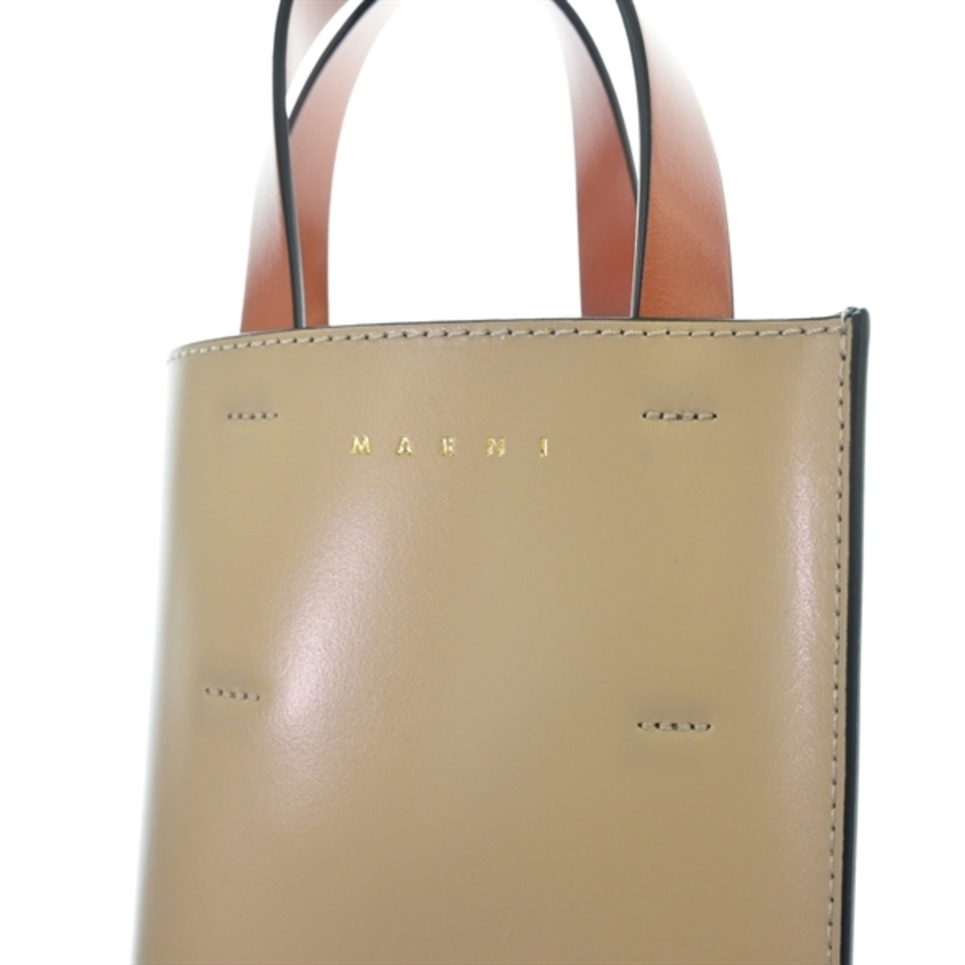 Marni(マルニ)のMARNI マルニ ショルダーバッグ - ベージュx緑x茶 【古着】【中古】 レディースのバッグ(ショルダーバッグ)の商品写真