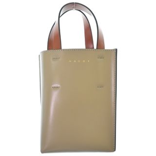 マルニ(Marni)のMARNI マルニ ショルダーバッグ - ベージュx緑x茶 【古着】【中古】(ショルダーバッグ)