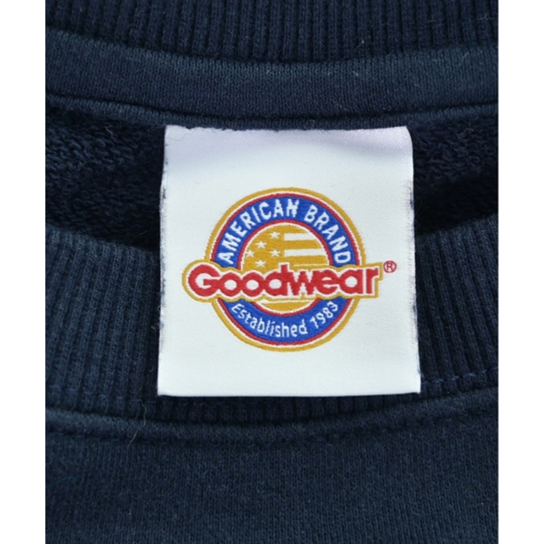 GOOD WEAR(グッドウェアー)のGood Wear グッドウェア スウェット F 紺 【古着】【中古】 レディースのトップス(トレーナー/スウェット)の商品写真