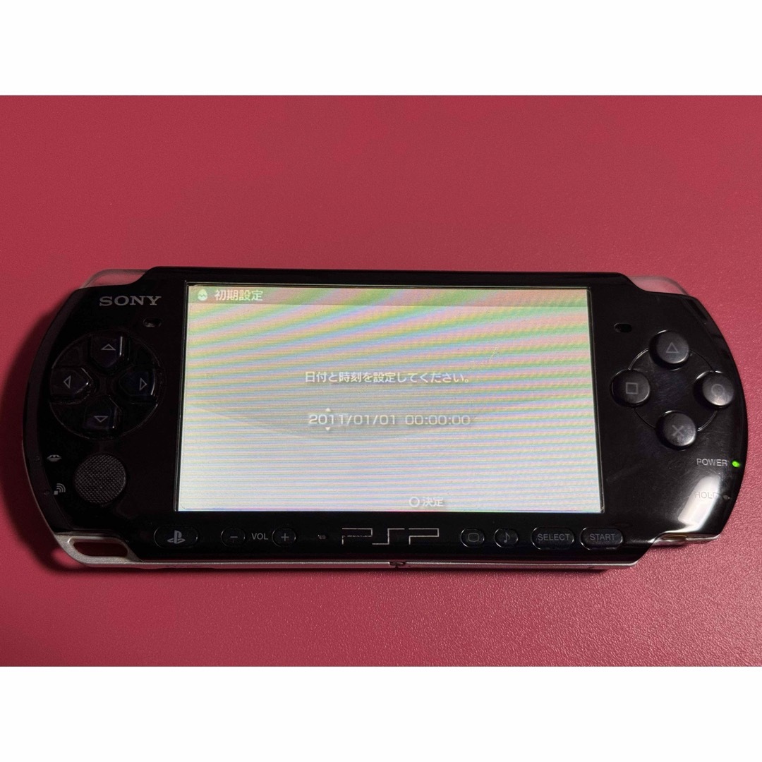 PlayStation Portable(プレイステーションポータブル)のPSP-3000   ブラック エンタメ/ホビーのゲームソフト/ゲーム機本体(携帯用ゲーム機本体)の商品写真