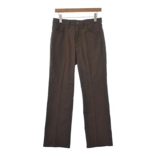 ラングラー(Wrangler)のWrangler ラングラー スラックス S 茶 【古着】【中古】(スラックス)