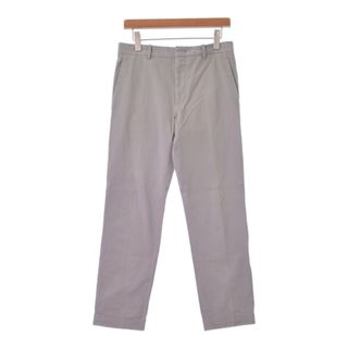 ジルサンダー(Jil Sander)のJIL SANDER ジルサンダー チノパン 44(S位) グレー 【古着】【中古】(チノパン)