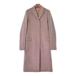 Jil Sander - JIL SANDER ジルサンダー コート 34(XXS位) ベージュ 【古着】【中古】