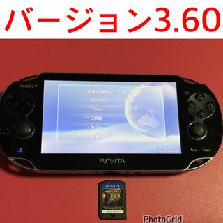 vita  3.60   クリスタルブラック　4GB   1番