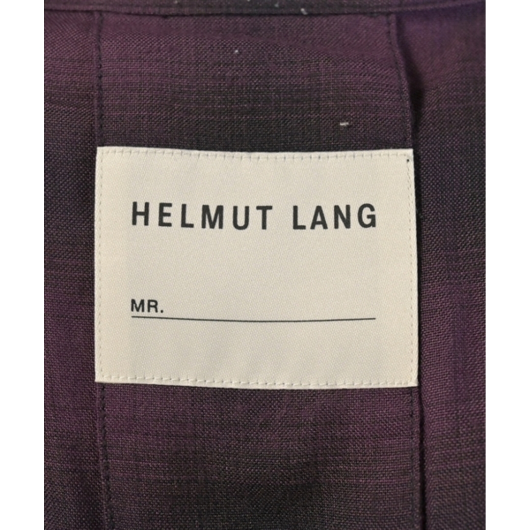 HELMUT LANG(ヘルムートラング)のHELMUT LANG カジュアルシャツ XL 紫系(チェック) 【古着】【中古】 メンズのトップス(シャツ)の商品写真