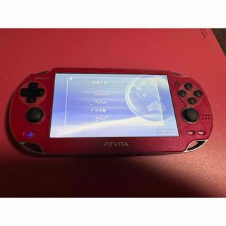 プレイステーションヴィータ(PlayStation Vita)のvita   コズミックレッド　1番(携帯用ゲーム機本体)