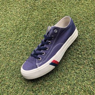 プロケッズ(PRO-Keds)の美品25.5 PRO-keds プロケッズ  キャンバススニーカー HA56(スニーカー)