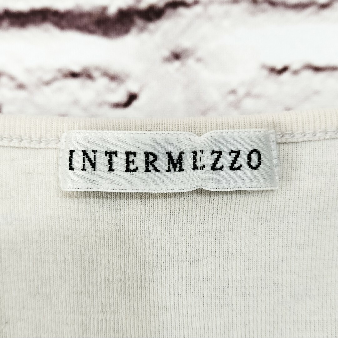 INTERMEZZO(インターメッツォ)の【フェイクレイヤード】インターメッツォ INTERMEZZO リブ地 カットソー メンズのトップス(Tシャツ/カットソー(七分/長袖))の商品写真