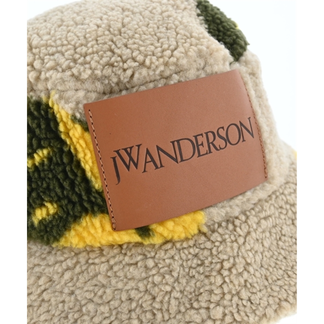 J.W.ANDERSON(ジェイダブリューアンダーソン)のJW Anderson ハット 56 ベージュxカーキx黄 【古着】【中古】 レディースの帽子(ハット)の商品写真