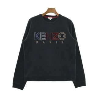 ケンゾー(KENZO)のKENZO ケンゾー スウェット XL 黒 【古着】【中古】(トレーナー/スウェット)