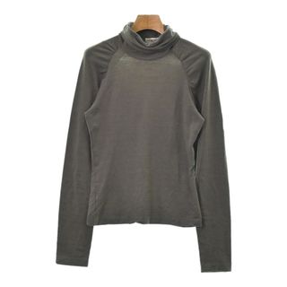 ジルサンダー(Jil Sander)のJIL SANDER ジルサンダー Tシャツ・カットソー -(S位) こげ茶 【古着】【中古】(カットソー(半袖/袖なし))