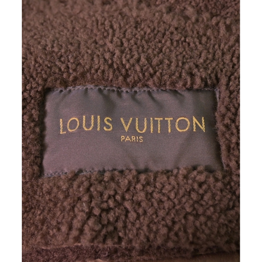 LOUIS VUITTON(ルイヴィトン)のLOUIS VUITTON ルイヴィトン ライダース 46(M位) 茶 【古着】【中古】 メンズのジャケット/アウター(ライダースジャケット)の商品写真