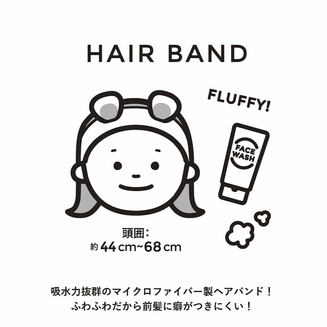 【色: コアラ】シービージャパンCB JAPAN carariカラリ ヘアバンド コスメ/美容のヘアケア/スタイリング(その他)の商品写真