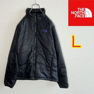 ザノースフェイス(THE NORTH FACE)のノースフェイス　キルティングジャケット　ブラック　レディースＬ(ブルゾン)