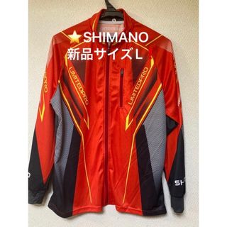 SHIMANO - シマノSHIMANOフィッシングウェア長袖シャツ通気性速乾性生地新品サイズL 