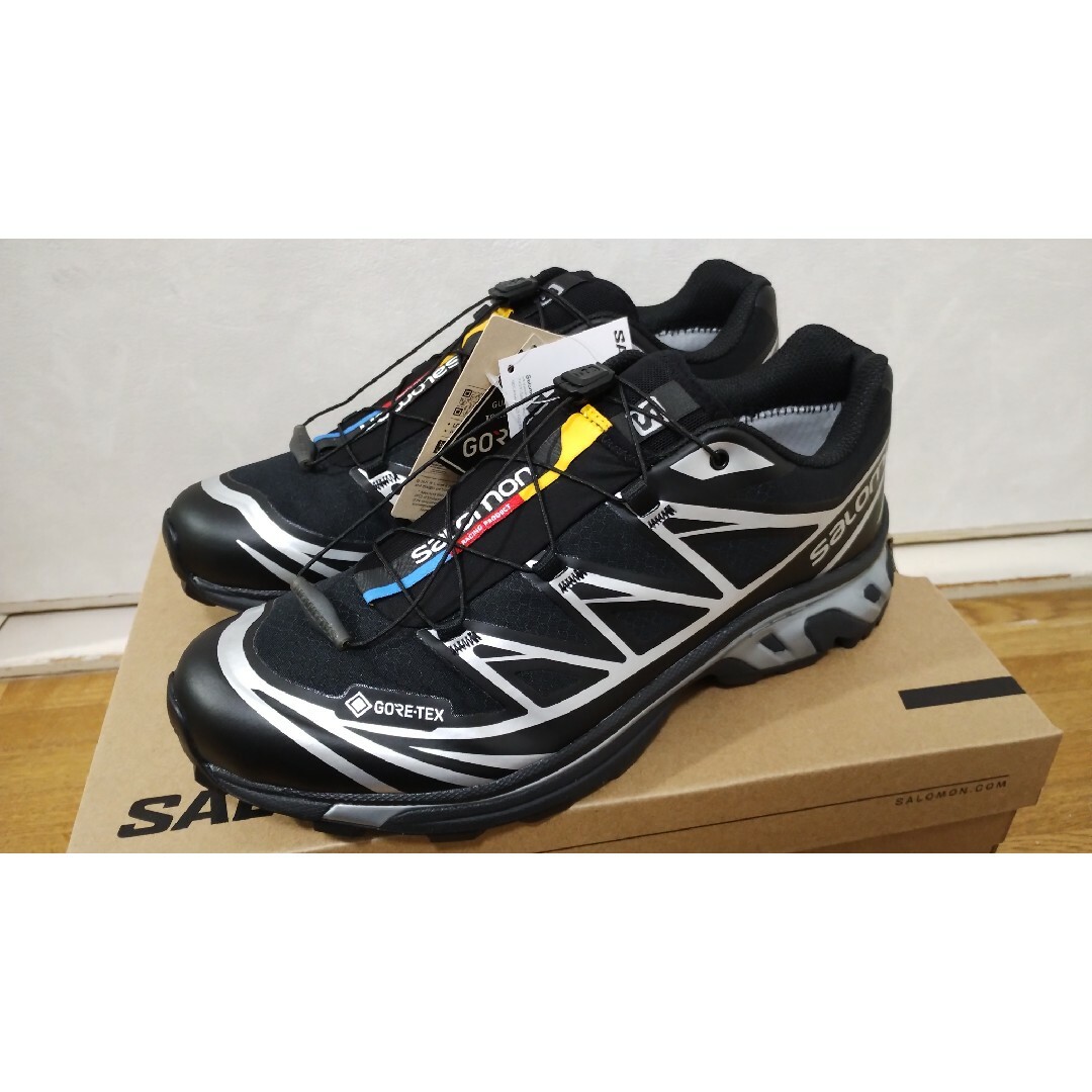 SALOMON(サロモン)の27cm Salomon XT-6 GTX GORE-TEX Black メンズの靴/シューズ(スニーカー)の商品写真