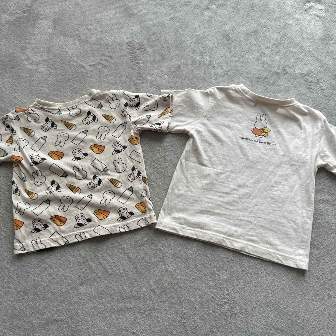 しまむら(シマムラ)のミッフィー Tシャツ 2枚セット 80 キッズ/ベビー/マタニティのベビー服(~85cm)(Ｔシャツ)の商品写真