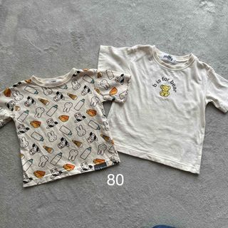 ミッフィー Tシャツ 2枚セット 80